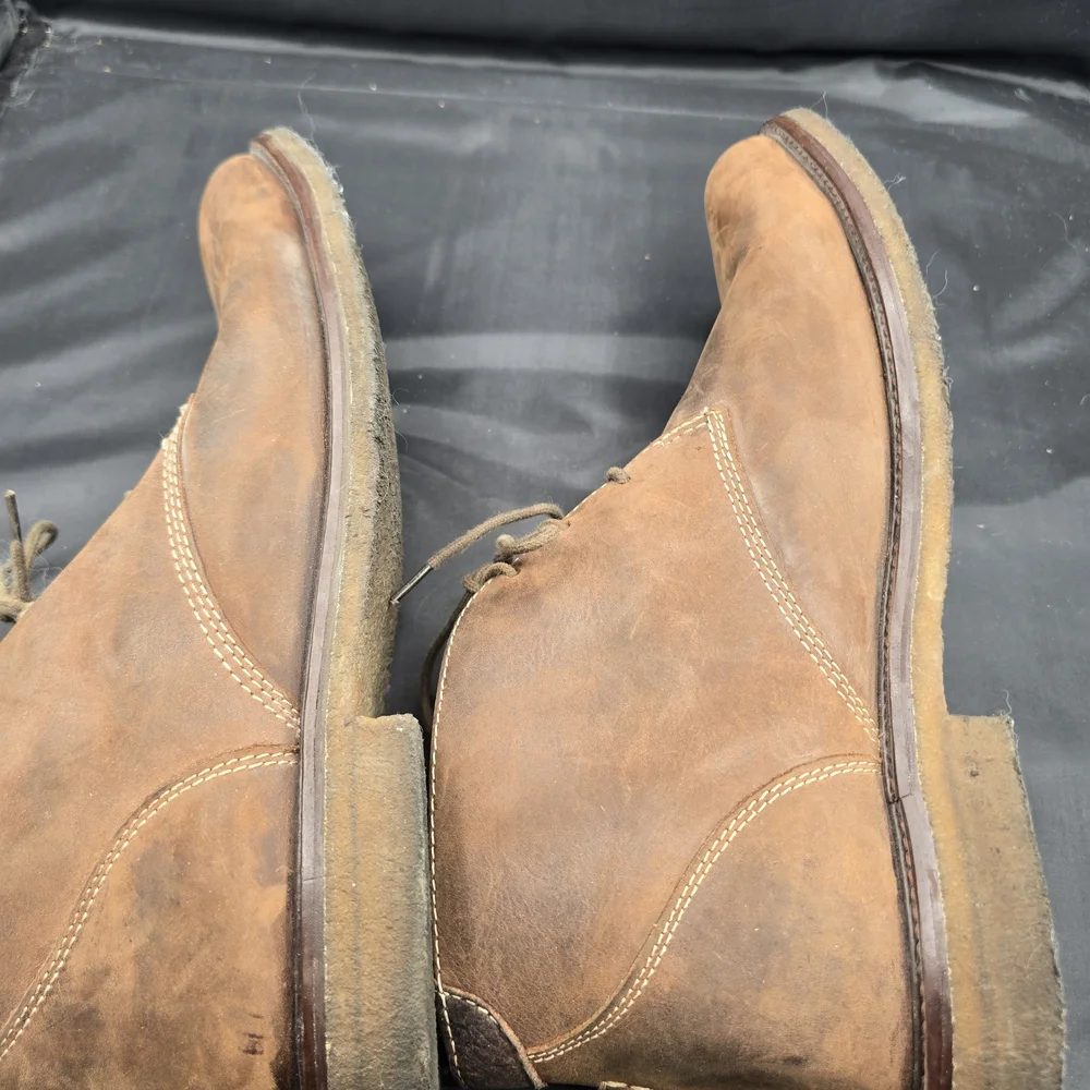 Classic Brown Chukka Boots‎ with Suede Finish
